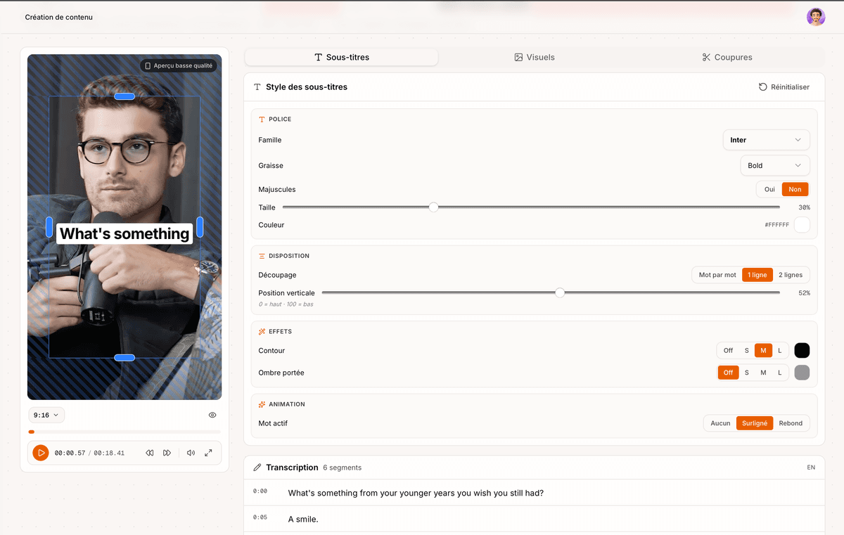 Preview of the Studio feature — Vervox