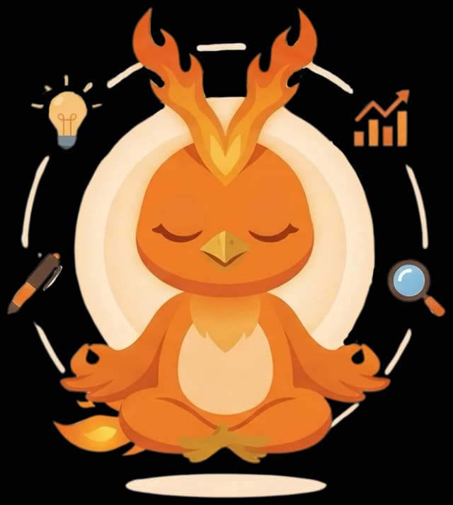 Phoenix meditating